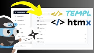 Ultimate Golang  HTMX  TEMPL  TAILWIND Project Template [upl. by Gaspar]