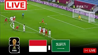 LANGSUNG Indonesia vs Arab Saudi  Kualifikasi Piala Dunia 2026  LIVE PREVIEW [upl. by Marceau104]