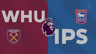 West Ham v Ipswich Town Highlights  Premier League 2425 [upl. by Lynnelle]