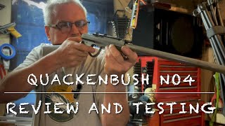 Quackenbush no4 22 air rifle review and chronograph testing What an amazing piece of history [upl. by Niltag]