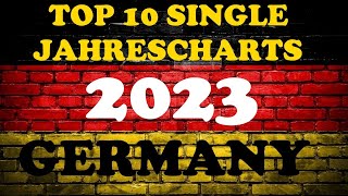 TOP 10 Single Jahrescharts Deutschland 2023  YearEnd Single Charts Germany 2023  ChartExpress [upl. by Esyle442]