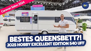 JETZT NEU✨ 2025 Hobby Excellent Edition 540 UFf  Caravan Salon Düsseldorf 2024 × Camperland Bong [upl. by Eikcuhc]