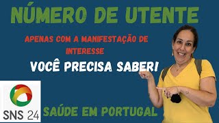 COMO TIRAR UTENTE EM PORTUGALPEDIR UTENTEMORAR EM PORTUGAL2022 SAÚDE PÚBLICA 2021SNS [upl. by Henden]