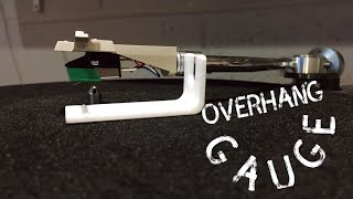 Turntable Cartridge Alignment with Overhang Gauges and SShaped Tonearms [upl. by Navis]