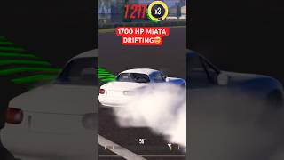 1700 HP MIATA CRAZY DRIFTING 🤯 shorts drifting miata supercar gameplay carxdriftracing2 jdm [upl. by Packton]