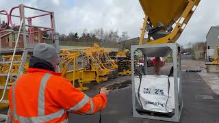 Radio Remote Operated Concrete Skip Gate [upl. by Wightman]