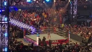 Mickie James reflects on historic Royal Rumble appearance WWE Digital Exclusive Jan 29 2022 [upl. by Armmat]