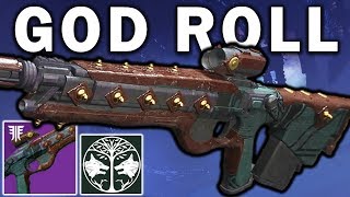 Destiny 2 Claws of the Wolf GOD ROLL Review  New Iron Banner Pulse Rifle  Forsaken [upl. by Joby]