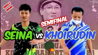 SEINA RF vs KHOIRUDIN Arta Jaya 🏓🏓 Semifinal Single Umum Piala Ketua KONI Surakarta II 2024 [upl. by Adelbert]