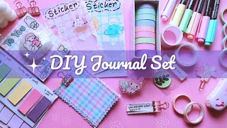 Part10 DIY JOURNAL SET How to Make Journal Set at Home DIY Journal kit  DIY Journal Stationary [upl. by Odetta]