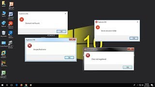 How to Fix All ExplorerExe Errors in Windows 1078 [upl. by Bari10]