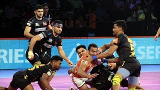 Pro Kabaddi 2018 Highlights  Puneri Paltan vs Telugu Titans  Hindi [upl. by Vyky489]