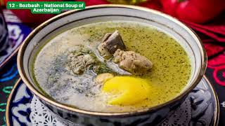 17 Most Popular and Traditional Azerbaijani Food  Azerbaijani Food Tour 2022 [upl. by Gnaht]