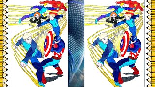 how to draw avengers superhero marvel [upl. by Eibbed]