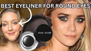 BEST EYELINER FOR ROUND EYES [upl. by Nidia]