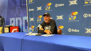 Lance Leipold provides team updates previews TCU [upl. by Erbas]