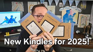 Meet the new 2025 Kindle eReaders [upl. by Frodine]