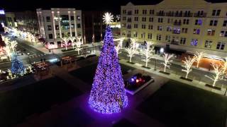 50 Hybrid RGB Tower Tree at Liberty Center in Ohio S4i® [upl. by Nylodam]