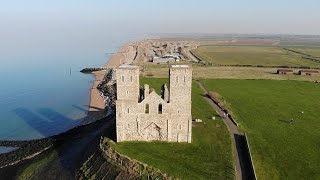 Abandoned Roman Fort and Reculver Towers Tour 2020 urbex [upl. by Winny]