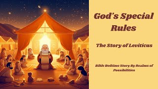 Gods Special Rules The Story of Leviticus under 5 minutes  Bible Bedtime Stories for Kids [upl. by Hennie]