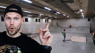 NEW Indoor Skatepark in Porvoo Finland [upl. by Forward473]