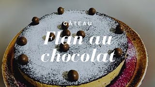 Un flan au chocolat parfait [upl. by Jimmie]