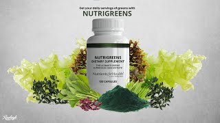 Dont miss out on essential greens with NUTRIGREENS [upl. by Eimrots511]