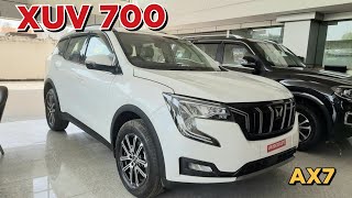 New Mahindra XUV 700 AX7 🔥  XUV 700 Second Top Model PriceMileage Full Review [upl. by Blinni144]