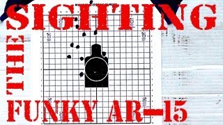 Modifying Aperture Sights on A2A3 Rifle AR15 Platform  Part 2 [upl. by Hooke]