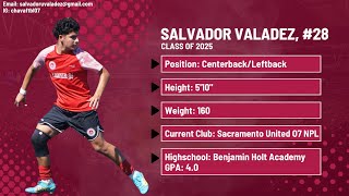 Salvador Valadez 2025 [upl. by Ehtyde]