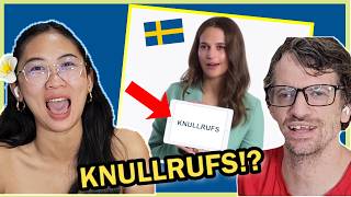 Our Reaction to Alicia Vikander Teaching Swedish Slang  Vanity Fair [upl. by Hannej800]