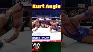 Kurt Angle From Olympic Gold to WWE Legend 🏅🤼‍♂️🔥wwe shorts kurtangle [upl. by Cath]