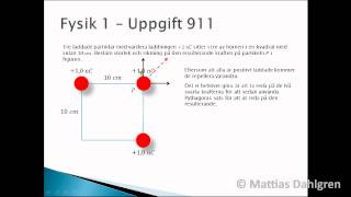 Fysik 1 Uppgift 911 [upl. by Oswald]