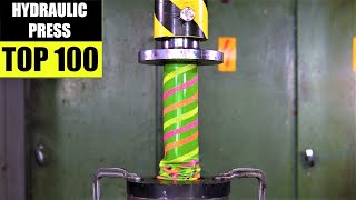 Top 100 Best Hydraulic Press Moments VOL 2  Satisfying Crushing Compilation [upl. by Ruperta]