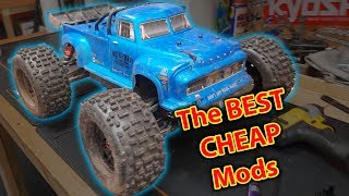 Arrma Notorious Essential Upgrades CHEAP [upl. by Ilime]