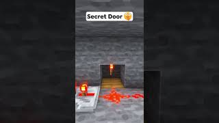 Minecraft Secret Door 🤫shorts [upl. by Trebor]