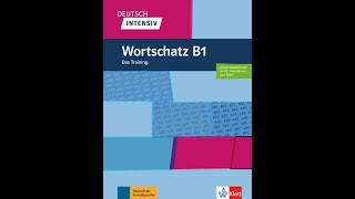 Deutsch intensiv Wortschatz B1  Ernst Klett Verlag  Glossare und Wortlisten für alle Kapitel [upl. by Azriel]