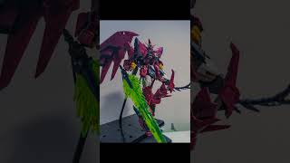 RG Epyon Gundam gundam gunpla gunplabuilder gunplaphotography shorts gundamwing [upl. by Aynatal]