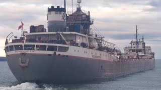 Visiting the Michipicoten at Fraser shipyards [upl. by Ennasor85]