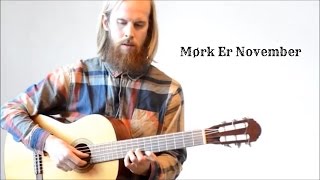 Mørk Er November  Nordic Folk Tune Fingerstyle Guitar [upl. by Eliath]