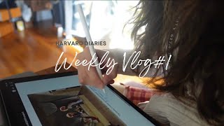 Week in life of Harvard Medical School student VLOG  Living alone  Exam prep diary harvardvlog [upl. by Aryahay]