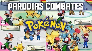 LAS MEJORES PARODIAS Y ANIMACIONES DE COMBATES POKEMON EN ESPAÑOL  RECOPILACION  MARATON [upl. by Glennie]