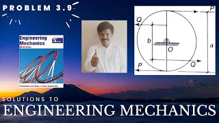 Engineering Mechanics solution Problem 39 Timoshenko Parallel forces in plane [upl. by Cassiani]