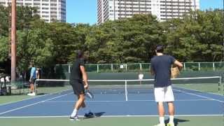 Milos Raonic Serve From The BackHD [upl. by Elaval]