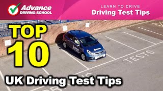 Top 10 UK Driving Test Tips  Learn to drive Driving Test Tips [upl. by Ardnohsal465]