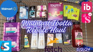 🚨🔥Walmart Ibotta Rebate Haul 🔥 🚨 Finished weekend warrior 5224 [upl. by Georgi]