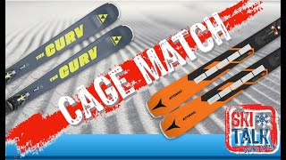 2025 Cagematch Atomic Redster Q98 vs Fischer Curv GT85 with SkiTalkcom [upl. by Dunson]