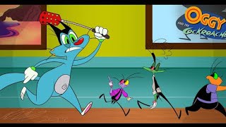 Oggy vs cockroaches and Bob  Oggy hunting game [upl. by Iinde]