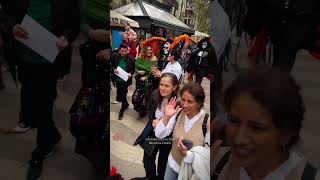 Caminata de Catrinas 2024 en la Rambla Día de muertos Barcelona España diademuertos catalunya [upl. by Vedetta954]