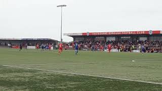 Eastbourne vs Dorking football nationalleague eastbourne nonleaguefootball Sussex dorking [upl. by Simaj]